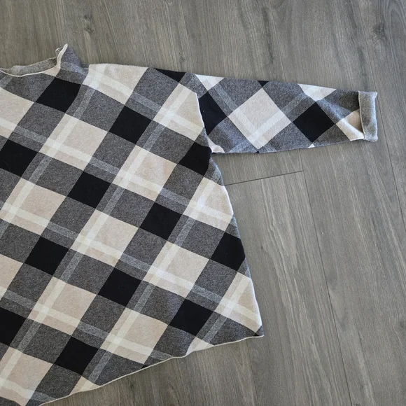 Racheal Zoe Plaid Pullover Sweater Womens Size XL - Picture 3 of 16